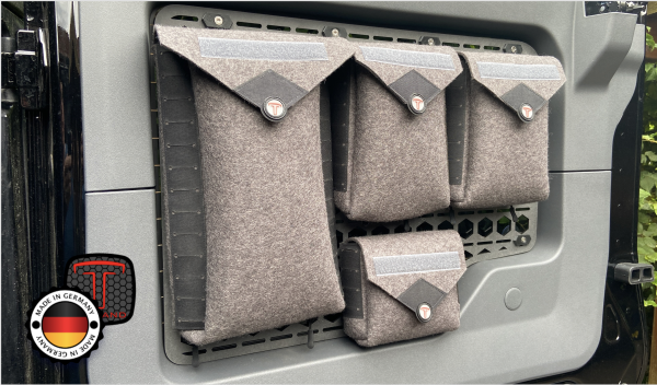 Felt Bag No.4 (Series 1) grau/anthracite